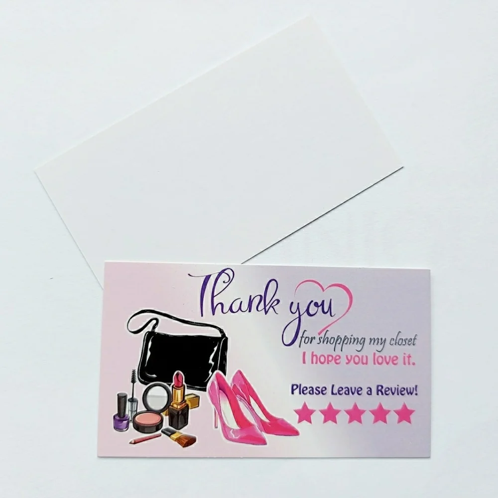 Thank you cards & Stickers